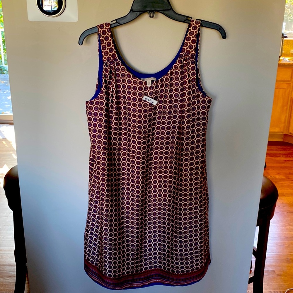 Lila Rose print silky dress